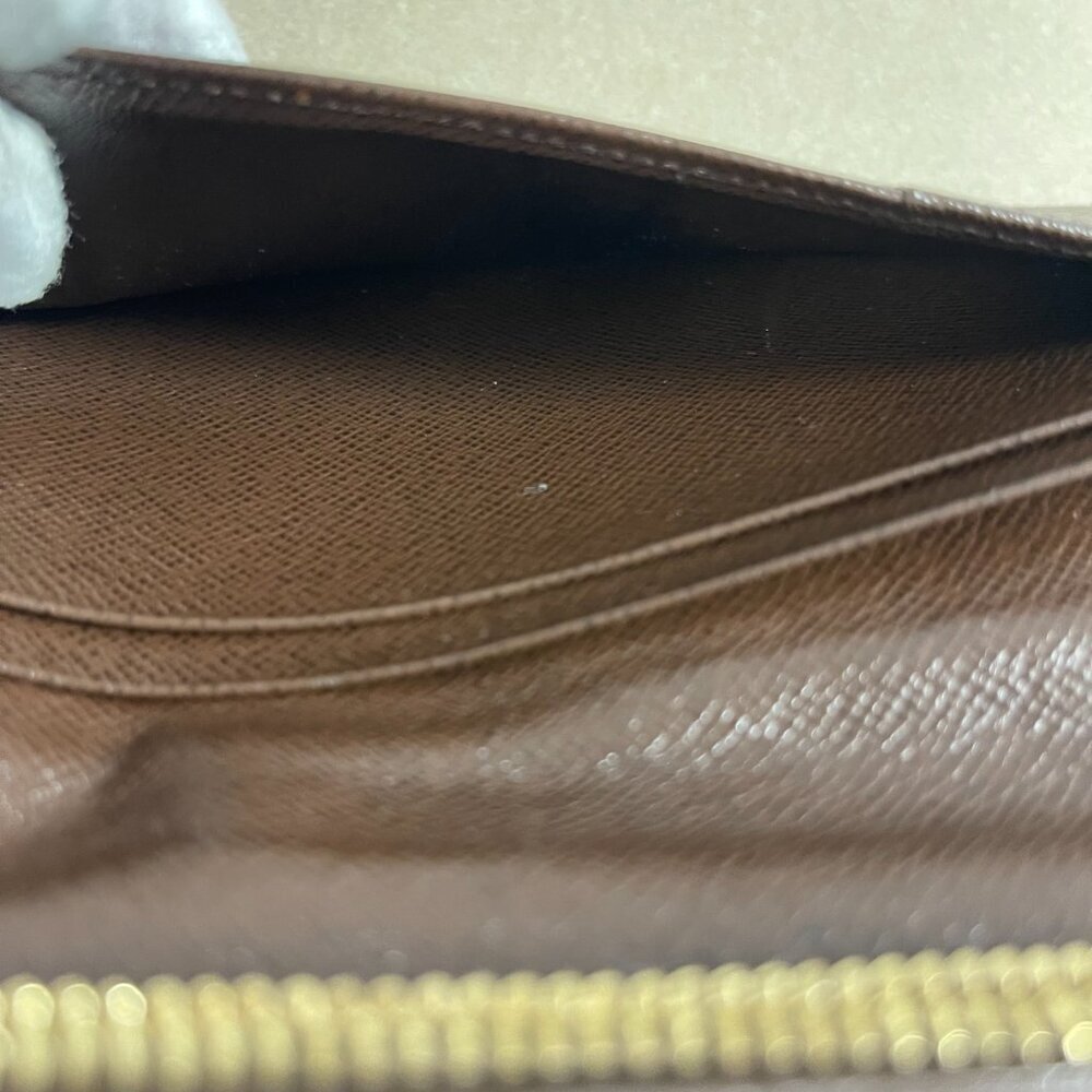 Louis Vuitton Porte Feuille Brazza Damier Ebene - Preowned - Picture 8 of 16